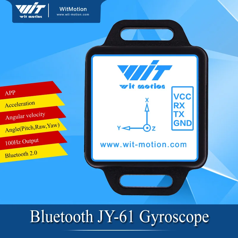 imágenes para Ángulo de salida del módulo MPU6050 $ number ejes Giroscopio Acelerómetro Bluetooth JY61 puerto Serie APP BWT61CL imágenes para Ángulo de salida del módulo MPU6050 $ number ejes Giroscopio Acelerómetro Bluetooth JY61 puerto Serie APP BWT61CL