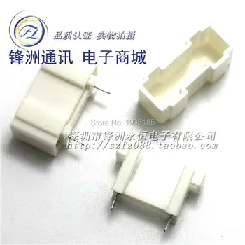

50pcs/lot 5*20mm glass fuse holders 5x20 White insurance tube socket fuse holder for 5*20 insurance Panel Mount Fuse Holder