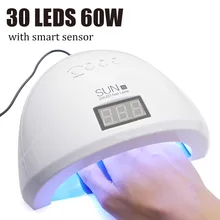 УФ-лампа для сушки ногтей 48 Вт SUNONE1s УФ-лампа для маникюра Гель-лак сушка для полимеризации ногтей