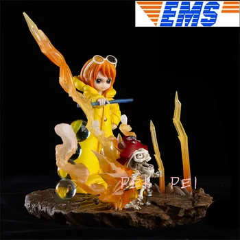 

Statue ONE PIECE Yellow Clothes Nami Full-Length Portrait SD Blitz Bust Limit GK Action Figure Collectible Model Toy BOX P1484