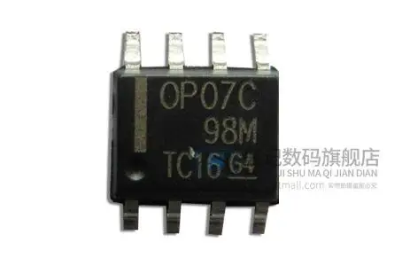 1 шт. OP07 OP07C OP07CDR SOP8 операционный усилитель низкий уровень шума биполярный Op Amps 0 08 |