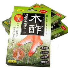 Japanse Cogit Натуральный Деревянный уксус Sap устраняет отек патчи для ухода за ногами снимает боль в плечах шеи поясная боль