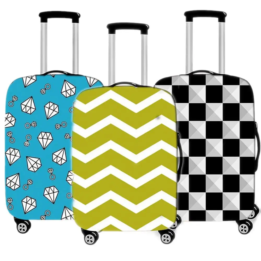 

Cartoon Simple Suitcase Case Protective Cover Travel Luggage Thicken Dust Cover Accessories Suitcases Organizer 18 To 32 Inches