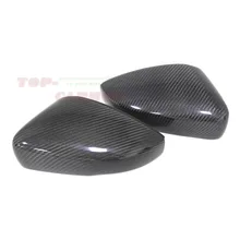 1:1 Replacement for Volkswagen VW POLO 2009 2010 2011 2012 2013 2014 Carbon Fiber Rear View Mirror Cover