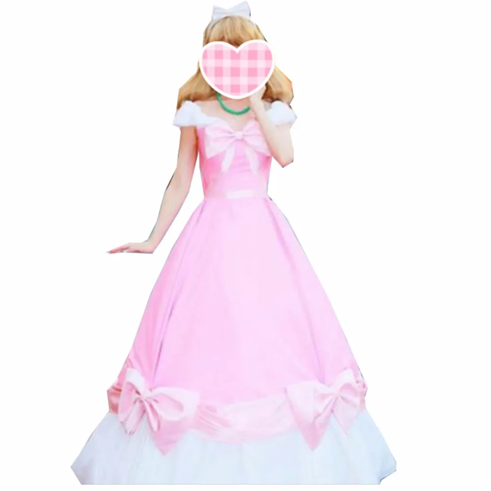 

2018 New Cinderella II A Twist in Time Custom Pink Dress Sleepign Beauty Aurora Princess Cosplay Costume