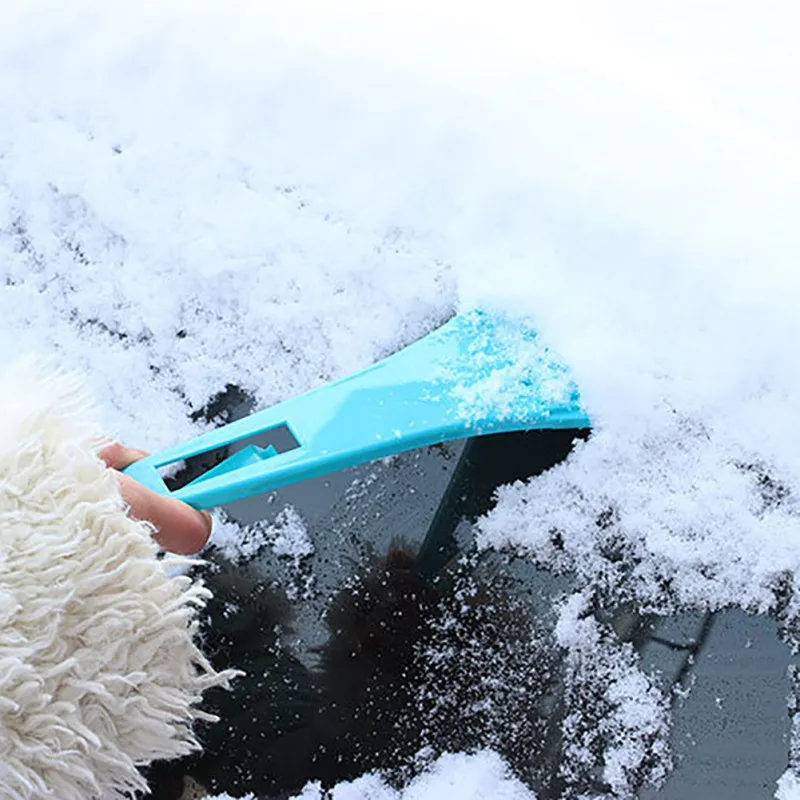 

New Mini Portable Car Windshield Ice scraper Vehicle Snow Shovel Removal Brush Car Windscreen Clean Tools