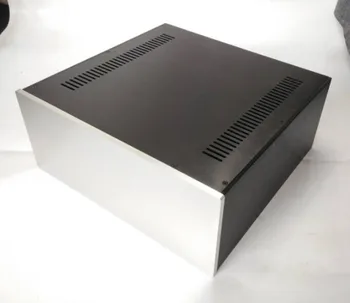 

4318 aluminum-chassis-pre-amplifier-chassis-Enclosure-box-430-180-410mm