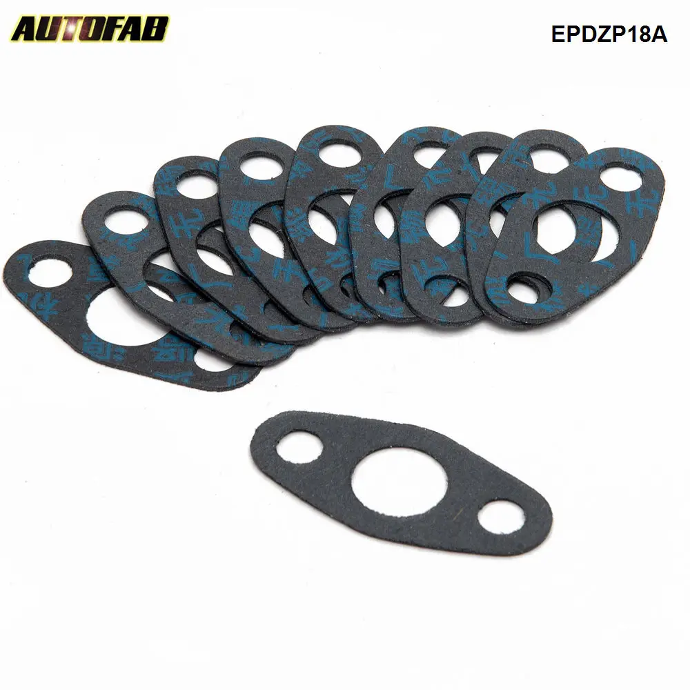 10pcs/lot T3 T4 Turbo Oil Drain Return Gasket Gaskets T3 T4 EPZDP18A on