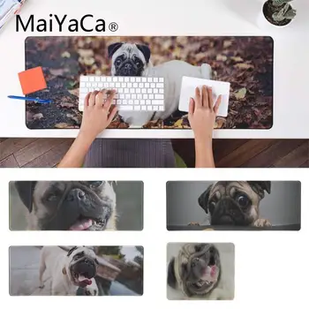 

MaiYaCa Cool New Animal Pug Dog Computer Gaming Mousemats Laptop Gaming Lockedge Mice Mouse pad