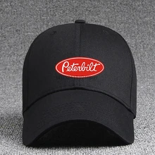 Бейсбольные кепки Peterbilt с логотипом и лентой, Регулируемая Кепка для пары в стиле хип-хоп