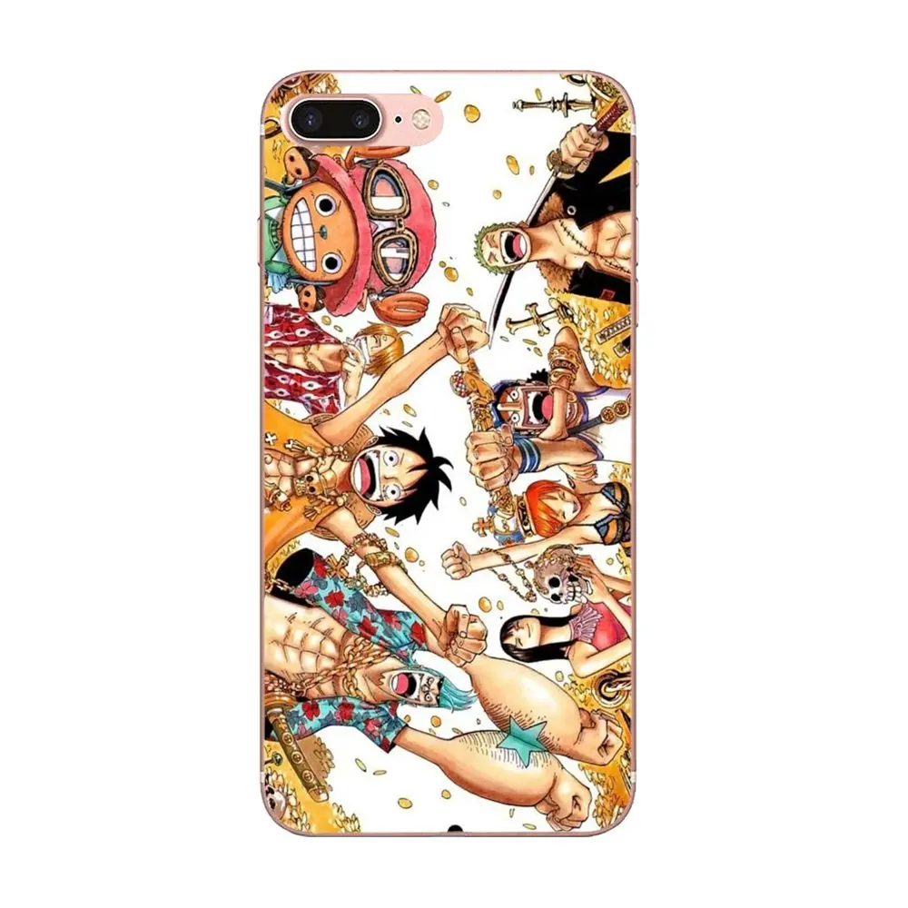 One Piece Comics Luffy для Galaxy Grand Alpha G850 Core2 Prime S2 I9082 A3 A5 A7 On5 On7 2015 2016 2017 мягкая модная