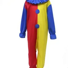 Костюм клоуна для детей, костюм клоуна на Хэллоуин, Забавный костюм для детей