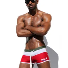 AQUX бренд для мужчин пикантные купальники для малышек мужчин's одежда заплыва шорты женщин мужчин пляжная одежда купальник