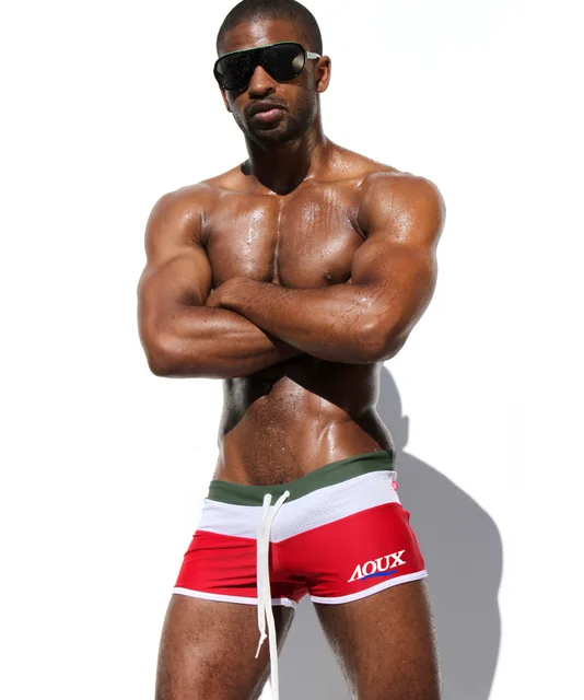 Best Offers 2018 AQUX Brand Men's sexy Swimwear Men's Swimming Shorts Men's Beachwear Swimsuit for Men stretch swimming trunks beach shorts Best Offers 2018 AQUX Brand Men's sexy Swimwear Men's Swimming Shorts Men's Beachwear Swimsuit for Men stretch swimming trunks beach shorts