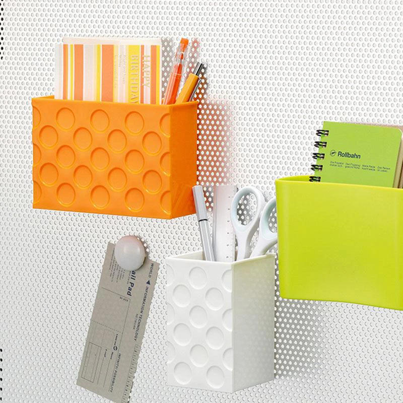 

Creative Fridge Magnetic Storage Box Hanging Save Space Kitchen Container Shelf Tool Kitchenware Utensils Organizer Rack