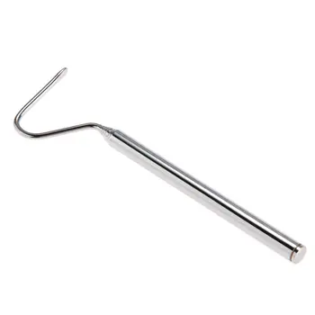 

Reuse Stainless Steel Snake Hook Snake Catcher Adjustable Long Handle Catching Tools Trap Tong Can be Extensible 68cm
