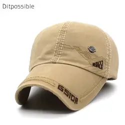 Ditpossible оптовая продажа весна хлопок колпачок мужчины snapback бейсболки вышивка шляпа регулируемые случайные шляпы для мужчин и женщин