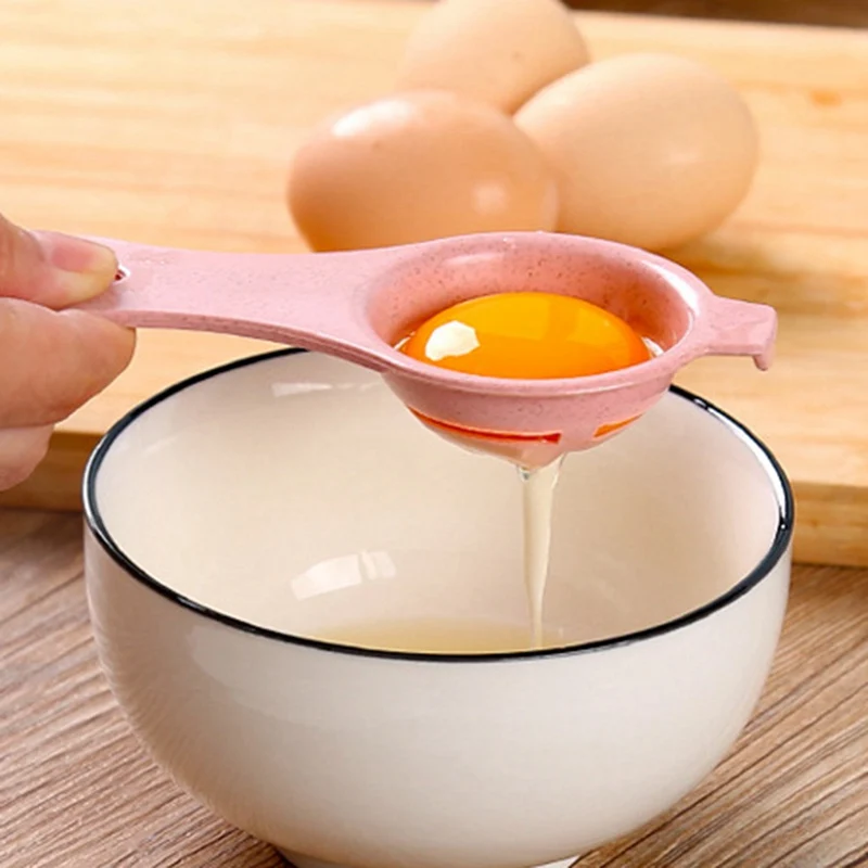 

1pcs/lot Eco Friendly Egg Yolk White Separator Egg Divider Baking Tools for Cakes Pastry Kitchen Accessories Gadgets Bakeware
