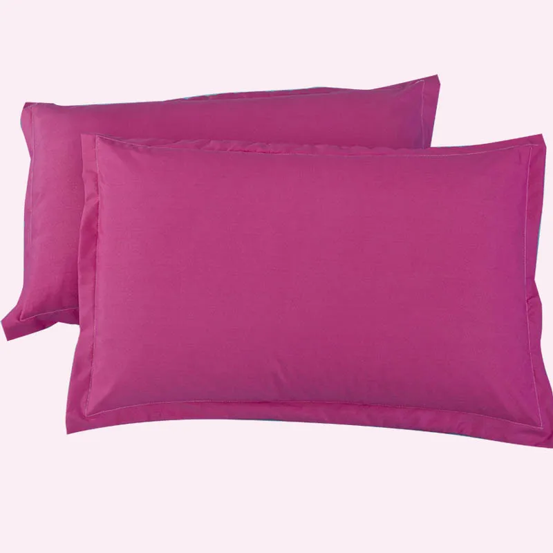pillowcase wholesale ployester&cotton 2pcs pillow cover pillowslips pillow cases bedding cover