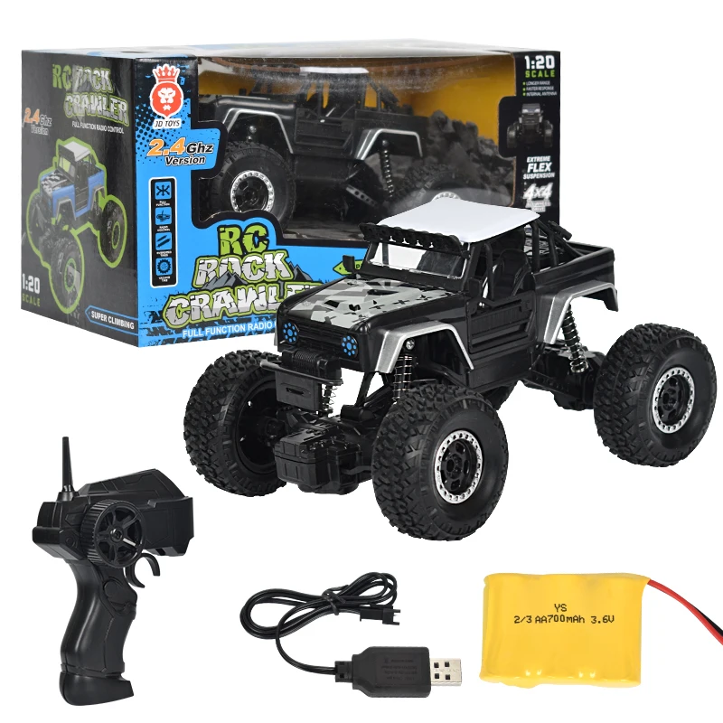 699-130 2,4G 4WD пульт дистанционного управления Мини 1:20 пульт дистанционного управления Внедорожник скалолазание автомобиль детская электрическая игрушка модель автомобиля