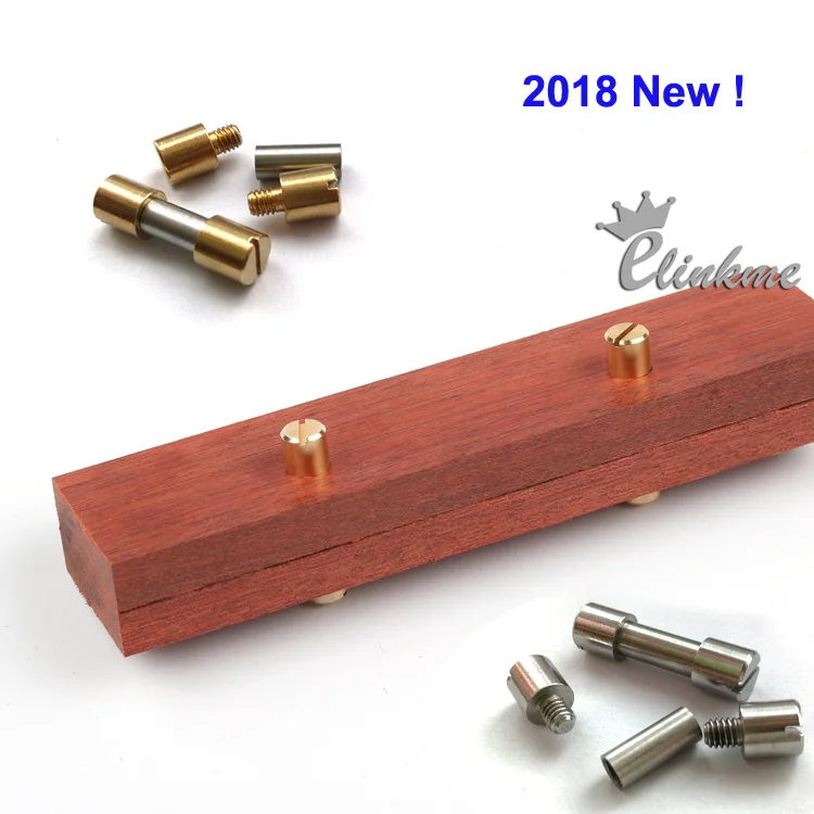 20pcs/bag 24mm *5mm hole (5 x 9) Brass or Stainless steel Knife handle rivets Chicago Screws for outdoor tool handle