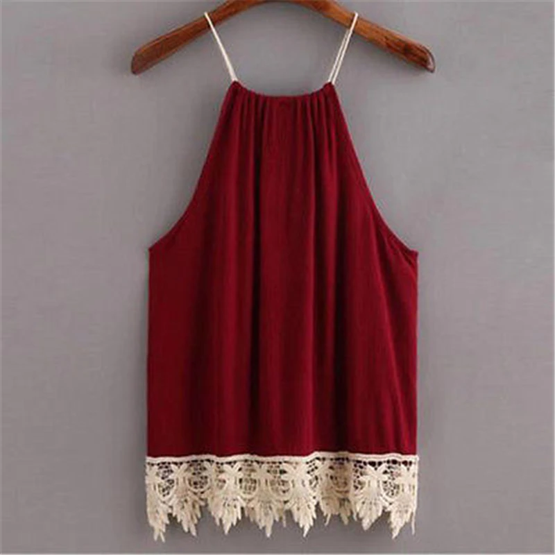 Женская одежда с вышивкой Cami Tassel Drawstring Top Tanks Camis Tops shirt Холтер жилет женская одежда