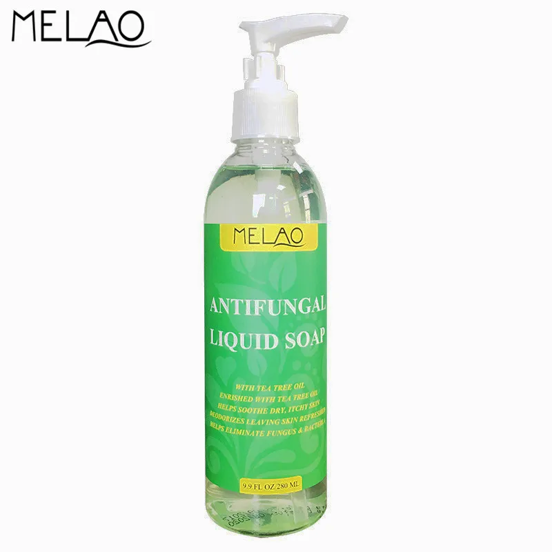 

MELAO 280ml Pure Herbal Organic Tea Tree Oil Liquid Soap for Face Cleanser/ Hand Washing/ Bath/ Makeup Remover 280ml