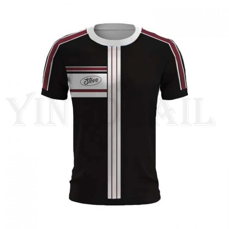 

Men and Women Summer T-shirt Tekken 3d Print T Shirt for Boys Harajuku Streetwear Naruto Cosplay Costume Short Shirt Slim Bob