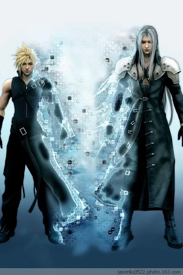 

Final Fantasy VII Anime Characters 210*150CM Single-side Quilt Cover #30083