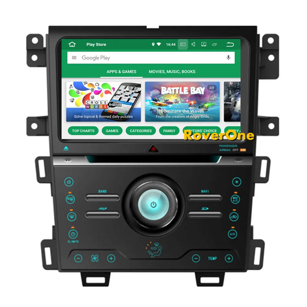 RoverOne S200 Android 8,0 автомобильный мультимедийный плеер для Ford Edge 2013+ Авторадио DVD Радио Стерео gps навигация Sat Bluetooth навигация