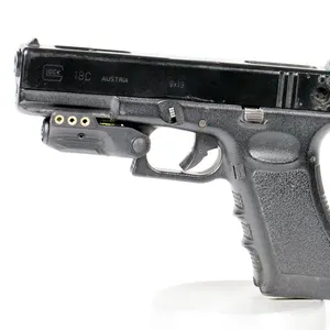 Laserspeed Micro Glock 17 Laser Adjustable Self Defense Weapons Army Tactical Green Mira Laser