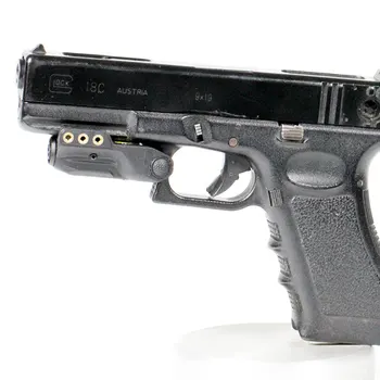 

Laserspeed Micro Glock 17 Laser Adjustable Self Defense Weapons Army Tactical Green Mira Laser