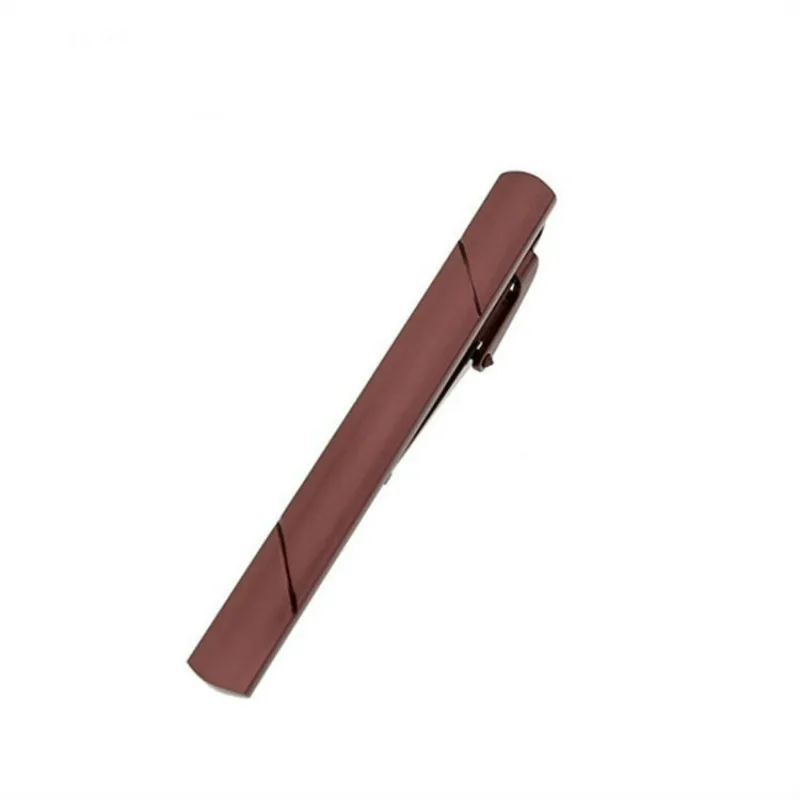 Модные Бизнес Повседневное зажим для галстука Stickpin комплект Медь tieclip Для мужчин