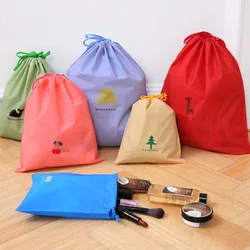 3 pcs/set Nylon Waterproof Drawstring Bag Customized Portable Pouch Toiletries Storage Pockets Environment-Friendly Bags Unisex 3 pcs/set Nylon Waterproof Drawstring Bag Customized Portable Pouch Toiletries Storage Pockets Environment-Friendly Bags Unisex