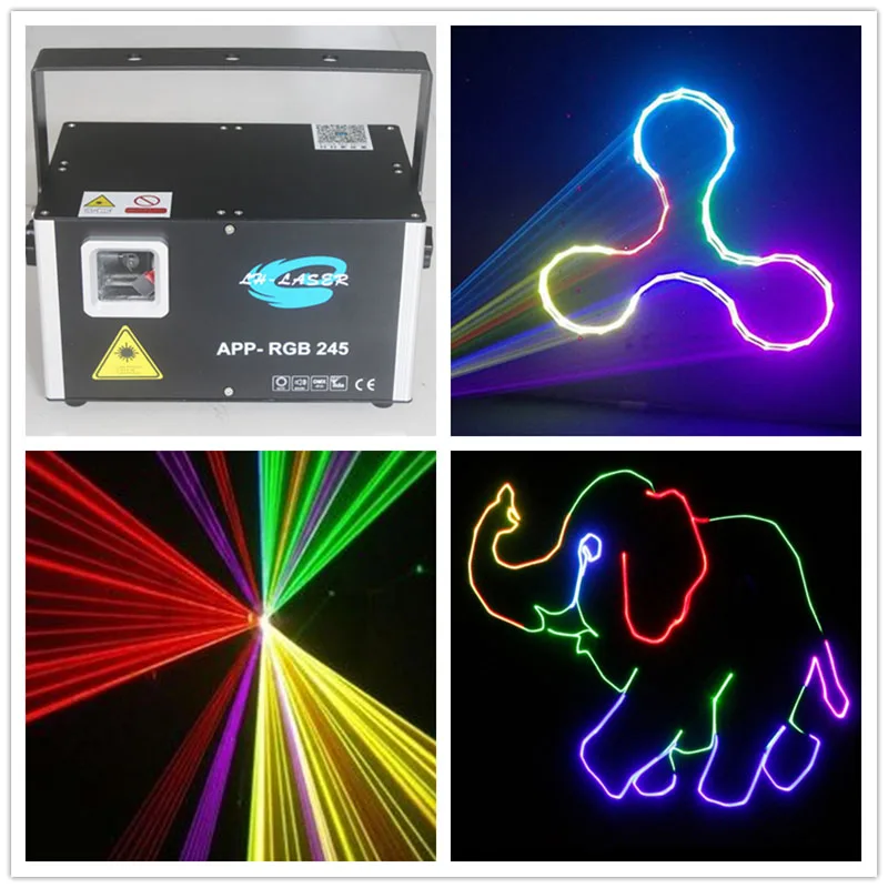 Hight Quality 2.5W Mobile remote control RGB for Outdoor Advertising