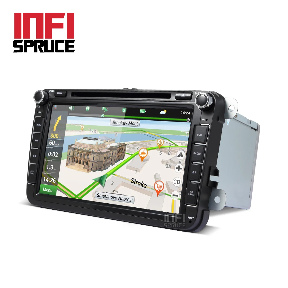 Автомагнитола с DVD плеером для VW автомобильная стерео система GPS навигатором