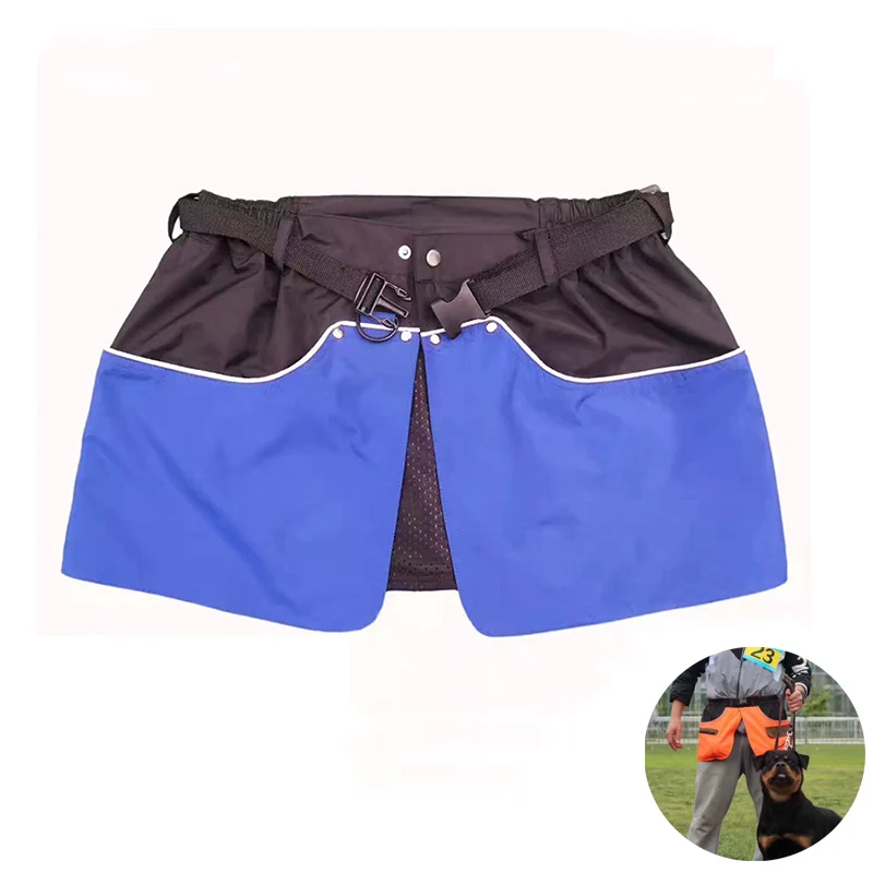 

High quality Waterproof Pet Dog Training Pocket Breathable Apron Sack Obedience Agility Outdoor Pouch Snack Training Bag Size M