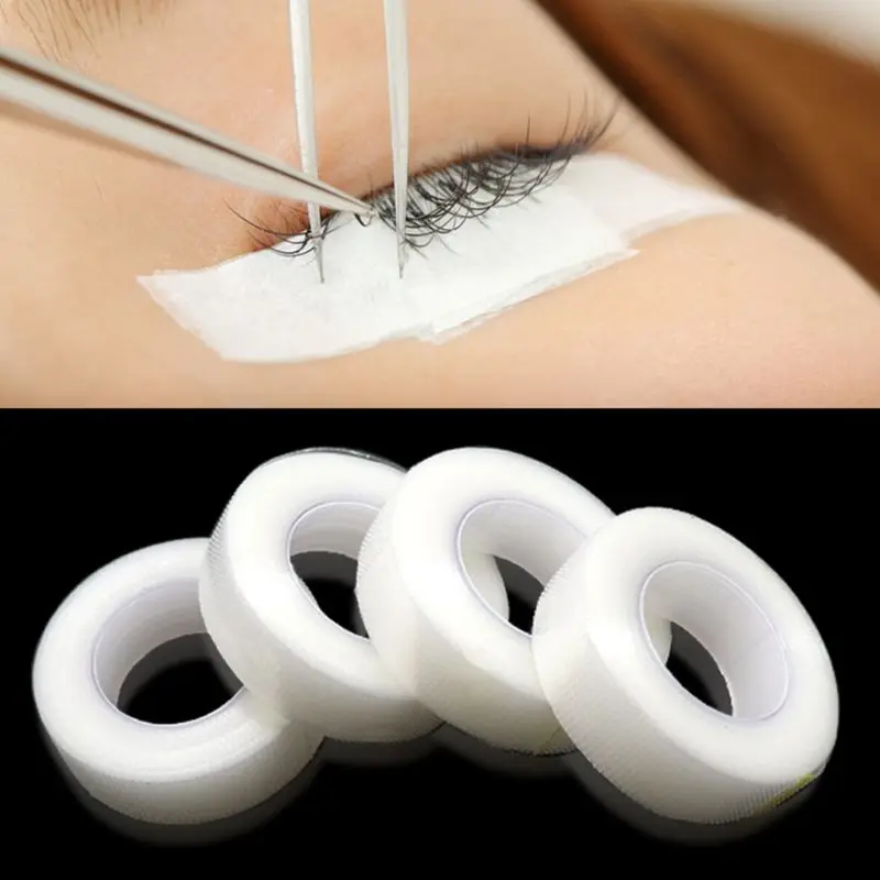 

3 Rolls Eyelash Extension Under Eye Sticker Pad PE Tape Anti-allergy Breathable Eyelashes Grafting Skin Isolate Tool