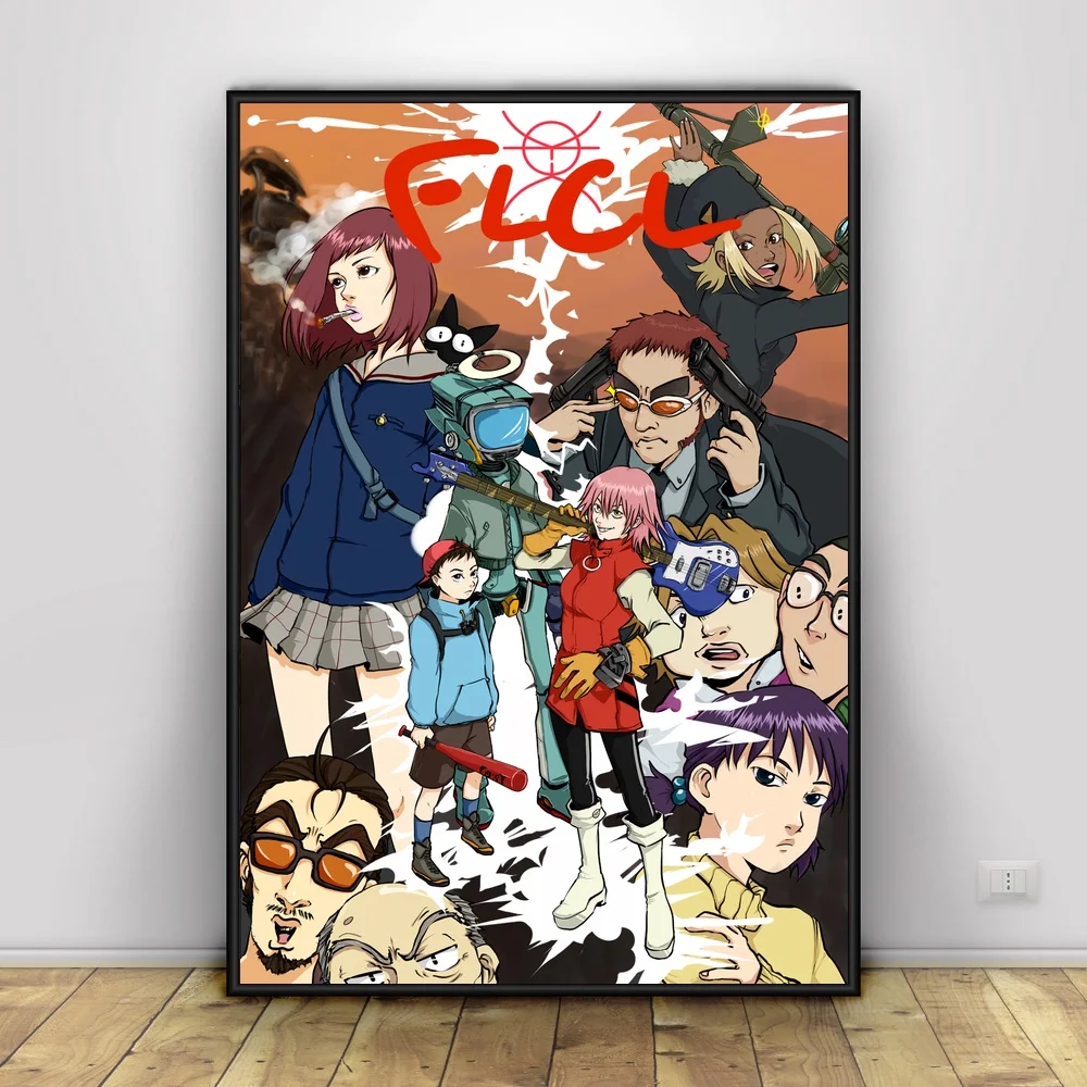 

FLCL Art Silk Poster Home Decor 12x18 24x36inch