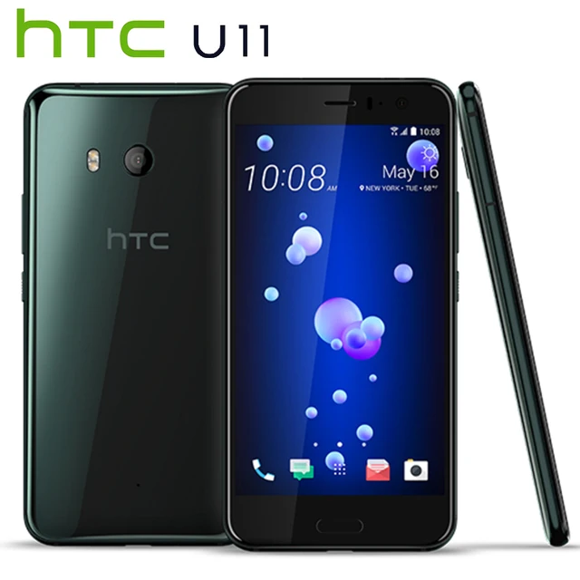 Оригинальный htc U11 Snapdragon 835 Octa Core IP67 Водонепроницаемый 4 Гб Оперативная память 64 Гб Встроенная память 5,5 дюймов 2560x1440 p 16MP 3000 мА/ч, 4G LTE, мобильный телефон