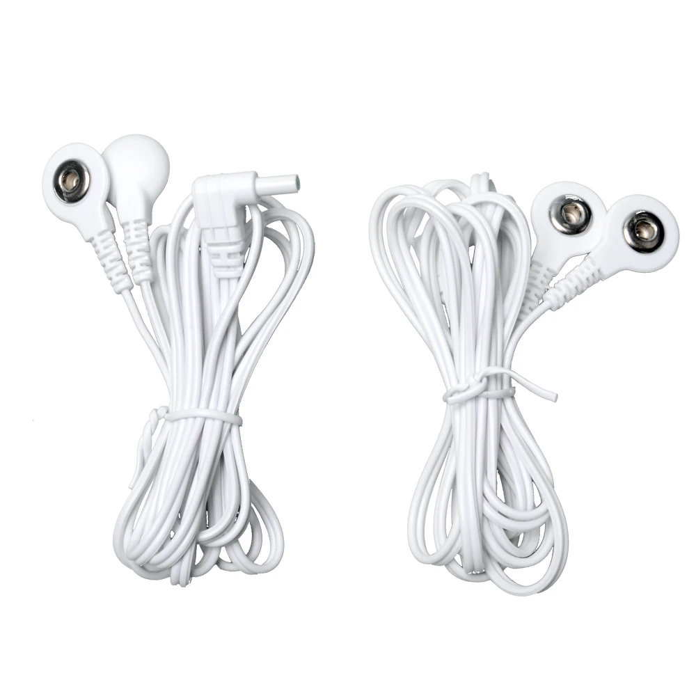 

Electrode Tens Unit Lead Wires with two 3.5mm snap style electrodes 10 Pcs/Pack