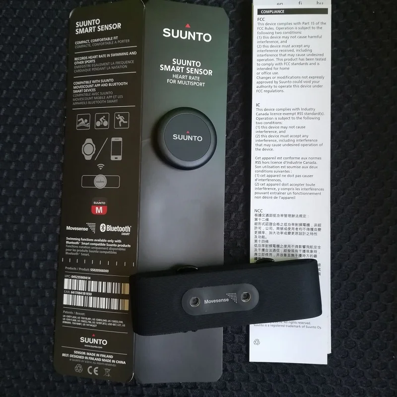 Велосипедный компьютер SUUNTO Ambit 3 Bluetooth 4,0, умный датчик для велоспорта, плавания, спорта, датчик частоты сердечных сокращений, совместимый с Traverse Spartan