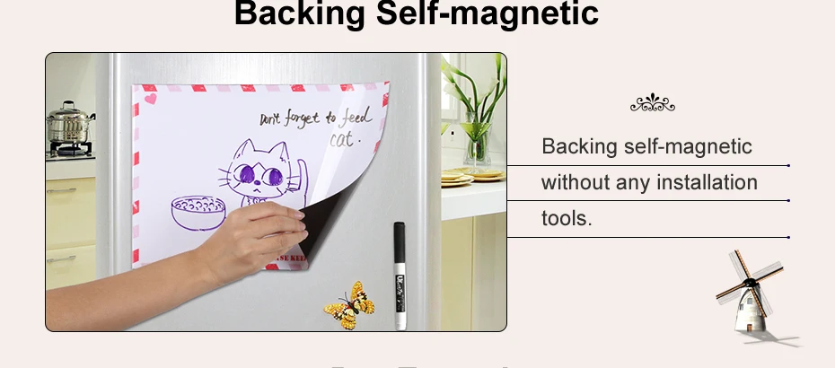 03 A4 Fridge Magnet Removable Erase Drawing Writing Planner Magnetic   Board Fridge Message Board Magnets To Do List Memo Pad Notes