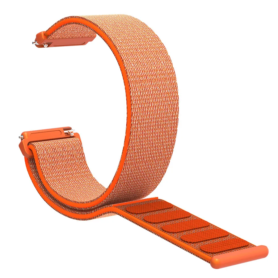  SCOMAS Replacement Woven Nylon Strap For Fitbit Versa Breathable Adjustable Closure Loop Watch Band - 32876435571