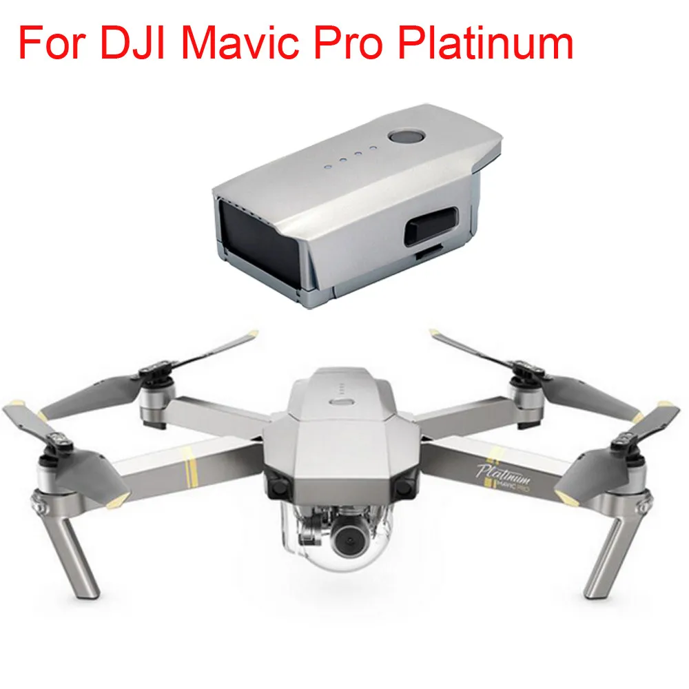 3830 mAh Intelligent Flight battery для DJI Mavic Pro Platinum Квадрокоптер Дрон саморазрядная защита от