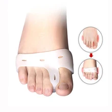 Мягкие силиконовый носок стопы pad накладка против мозолей носок сепаратор для педикюра Protector hallux стопа с вальгусной деформацией здоровья массажные стельки