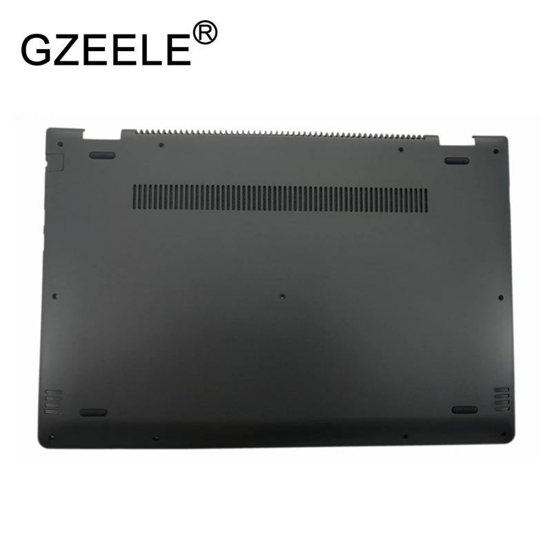 GZEELE чехол для lenovo Yoga 510 YOGA 510-15ISK 510-15 FLEX4-15 Flex4-1580 AP1JD000800 15," Нижняя крышка черного цвета для ноутбука