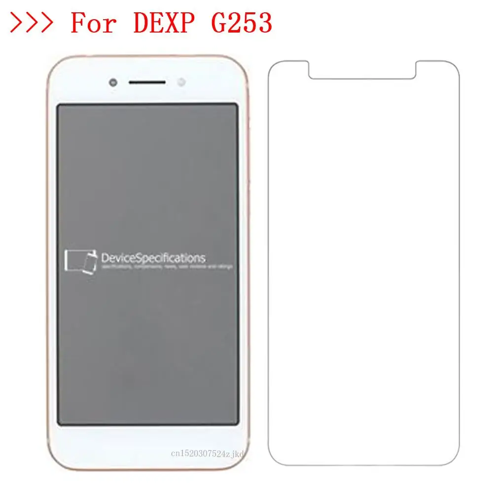 Закаленное стекло для защиты экрана Защитная пленка для Dexp B260 GS155 GL355 AS260 G253 B355 BS155 - Цвет: Dexp AS260