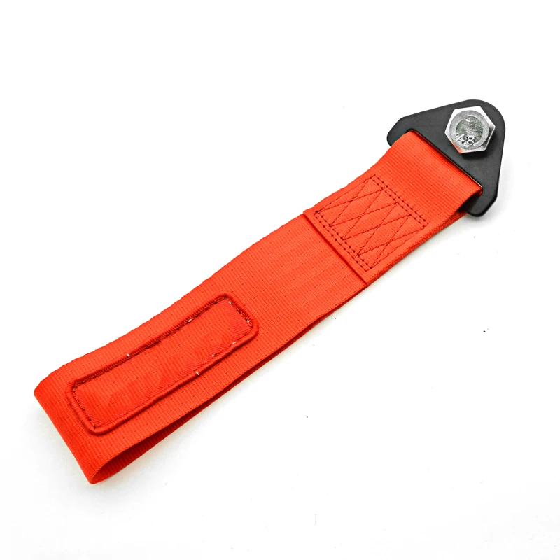 العالمي وارتفاع القوة Racing السحب سحب خطاف شريطي الجبهة المصد الخلفي شاحنة سيارة مع شعار