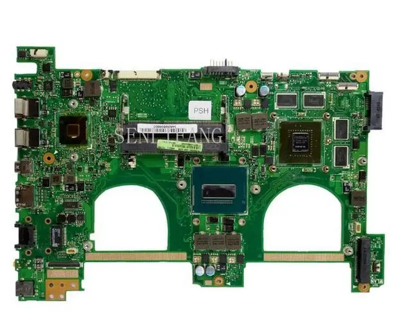 

60NB00K0-MB9110 for Asus N550J G550J N550JV G550JK Laptop motherboard i7-4700HQ CPU GT750 REV:2.0 Well Tested